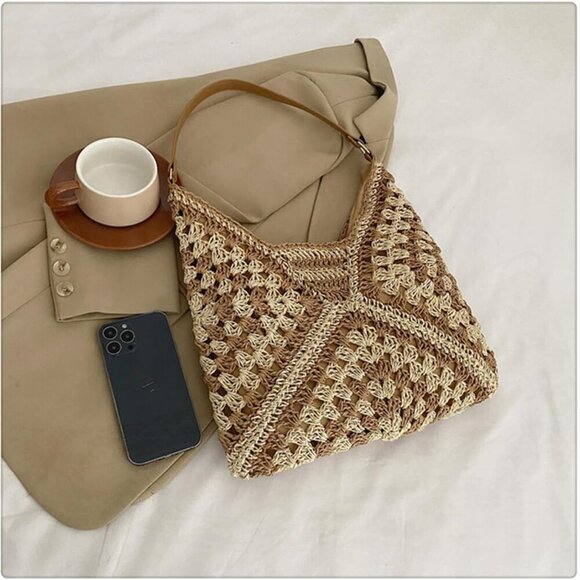 Suede Purse Women Leather Shoulder Bag Hobo Tote for Work & Everyday - Picture 6 of 6